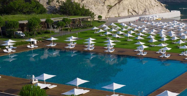 люкс с видом на море maxx royal kemer